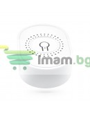 Смарт превключвател No brand PST-TMW02, 2 канала, 220V, 16A, Wi-Fi, Tuya Smart, Бял - 91022