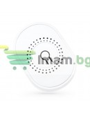 Смарт превключвател No brand PST-TMW02, 2 канала, 220V, 16A, Wi-Fi, Tuya Smart, Бял - 91022