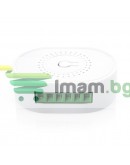 Смарт превключвател No brand PST-TMW02, 2 канала, 220V, 16A, Wi-Fi, Tuya Smart, Бял - 91022