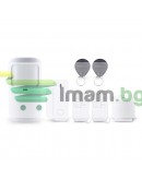 Смарт алармена система No brand PST-G30, 8в1, GSM, Wi-Fi, Tuya Smart, Бял - 91014