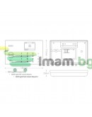Смарт алармена система No brand PST-G30, 8в1, GSM, Wi-Fi, Tuya Smart, Бял - 91014