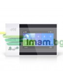 Смарт алармена система No brand PST-WG107T, 8в1, GSM, Wi-Fi, Tuya Smart, Бял - 91015