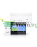 Смарт алармена система No brand PST-WG107T, 8в1, GSM, Wi-Fi, Tuya Smart, Бял - 91015