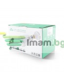 Смарт охранителна камера No brand PST-F30A-3MP, 3.0Mp, Fisheye, За фасунга E27, Wi-Fi, Tuya Smart, Бял - 91030