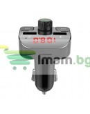 FM Трансмитер Earldom ET-M43, Bluetooth, USB, 5V/2.4A