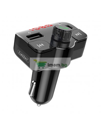 FM Трансмитер Earldom ET-M43, Bluetooth, USB, 5V/2.4A