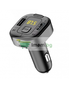 FM Трансмитер Earldom ET-M76, Bluetooth, USB, Micro SD, 2.4A