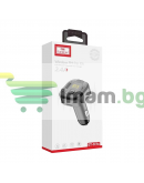 FM Трансмитер Earldom ET-M76, Bluetooth, USB, Micro SD, 2.4A