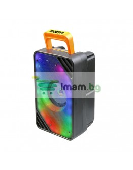 Тонколона Modorwy MD-302F, Караоке, Микрофон, Bluetooth, USB, SD, FM, AUX