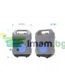 Тонколона Moveteck TF4168, Караоке, Bluetooth, USB, SD, FM, AUX