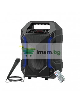 Тонколона Moveteck TF4168, Караоке, Bluetooth, USB, SD, FM, AUX