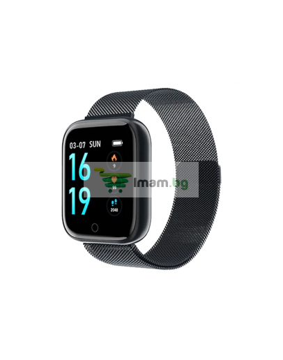 Смарт часовник No brand T80, 36mm, Bluetooth, IP67