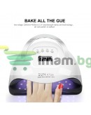 Професионална UV/LED лампа SUN X7 Max 120W