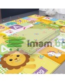 Меко двулицево килимче за игра с размери 180 на 100 см