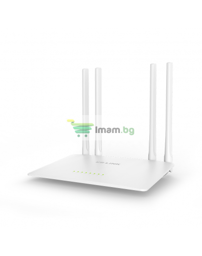 Безжичен рутер LB LINK BL-W1210M, 1200Mbps, Dual-Band, 4 антени, Бял - 19050