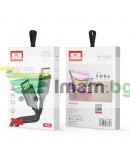 Кабел Earldom ET-W26 HDMI - HDMI, 2м., 4К, С оплетка, Черен - 18384