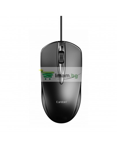 Мишка Earldom ЕТ-КМ2, Оптична, Черен - 771