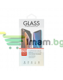 Стъклен протектор DeTech, за iPhone 12, 5D Full Glue, 0.3mm, Черен - 52643