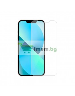 Стъклен протектор DeTech, за iPhone 13 Pro, 0.3mm, Прозрачен - 52687