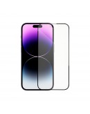 Стъклен протектор DeTech, за iPhone 14 Plus, 3D Full glue, 0.3mm, Черен - 52703