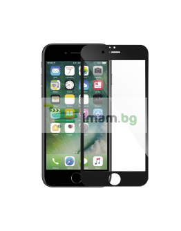 Протектор Mocoson Polymer Nano Ceramic, за iPhone 7/8 Plus, 5D, 0.3 mm, Черен - 52599