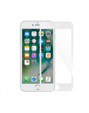 Стъклен протектор Mocoson Nano Flexible, за iPhone 7 Plus, 5D, 0.3 mm, Бял - 52531