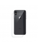 Стъклен протектор за гърба No brand,  0.15mm, за iPhone X, Прозрачен - 52453