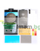 Стъклен протектор за дисплей и гръб, Remax Caesar, за iPhone X, 0.3 mm, Бял - 52326