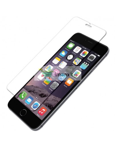 Стъклен протектор No brand, за iPhone 6 Plus, 0.4 mm, Прозрачен - 52052
