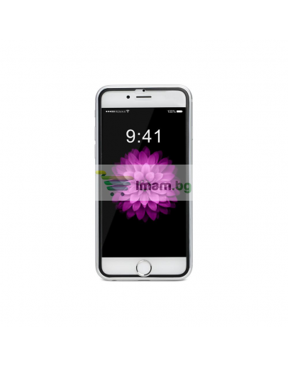 Стъклен протектор за целия дисплей, Remax Honor, за iPhone 6/6S Plus, С Метална лайстна, 0.3 mm, Черен - 52311