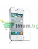 Стъклен протектор No brand, за iPhone 4/4S, 0.3 mm, Прозрачен - 52025