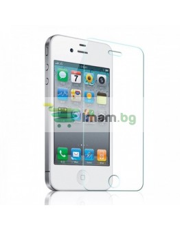Стъклен протектор No brand, за iPhone 4/4S, 0.3 mm, Прозрачен - 52025