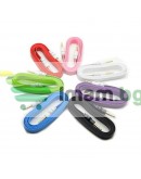 Аудио кабел DeTech 3.5mm М/М, Flat, 1m -18235