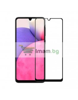 Стъклен протектор DeTech, за Samsung Galaxy A23, 3D Full glue, 0.3mm, Черен - 52726