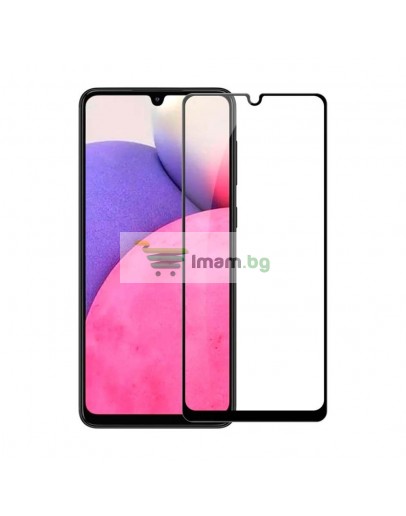 Стъклен протектор DeTech, за Samsung Galaxy A23, 3D Full glue, 0.3mm, Черен - 52726