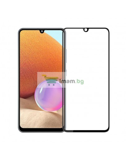 Стъклен протектор DeTech, за Samsung Galaxy A33, 3D Full glue, 0.3mm, Черен - 52724