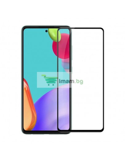 Стъклен протектор DeTech, за Samsung Galaxy A53, 3D Full glue, 0.3mm, Черен - 52727