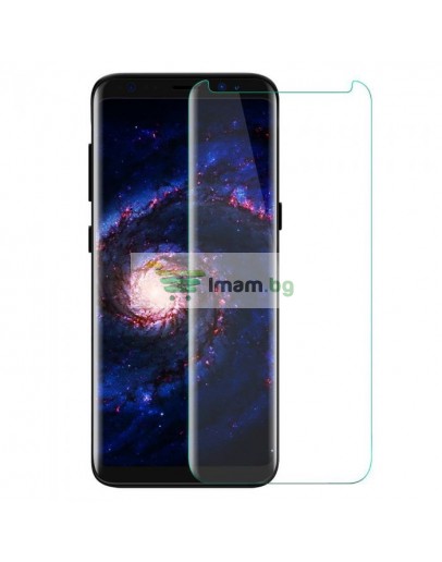 Стъклен протектор, No brand, За Samsung Galaxy S9 Plus, Full glue, 0.3mm, Прозрачен - 52434