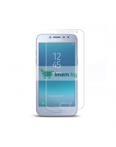 Стъклен протектор No brand, за Samsung Galaxy J2 Pro 2018, 0.3mm, Прозрачен - 52390