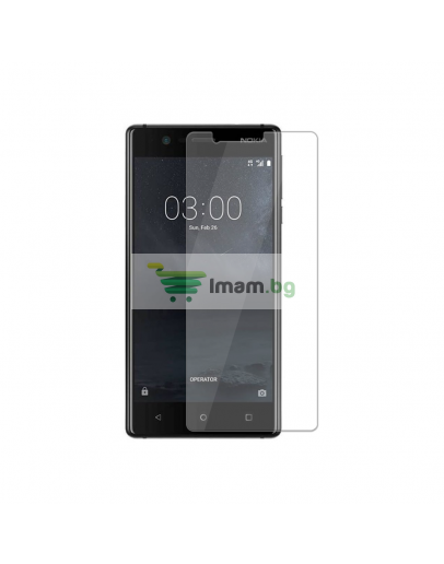 Стъклен протектор DeTech, за Nokia 3, 0.3mm, Прозрачен - 52413
