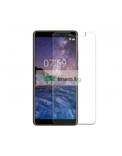Стъклен протектор DeTech, за Nokia 7.1, 0.3mm, Прозрачен - 52477