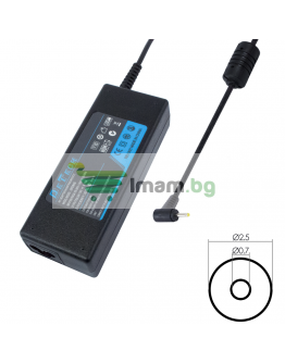 Адаптер DeTech за Asus 40W 19V/ 2.1A 2.5*0.7 3pin/ 2pin - 283