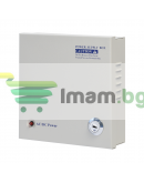Импулсен захранващ блок No brand, 12V/5A, 4 Изхода, Метална кутия, Сив - 342