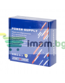 Импулсен захранващ блок No brand, 12V/5A, 4 Изхода, Метална кутия, Сив - 342