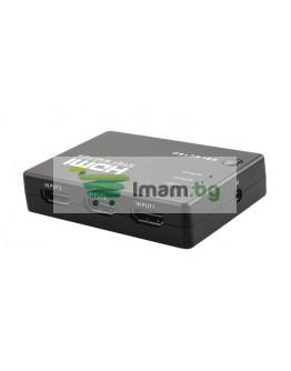 Суич No brand 3 port HDMI, Черен - 18226