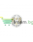 Преходник No brand BX-9625, UK kъм EU шуко, 220V, High Quality, Бял - 17702