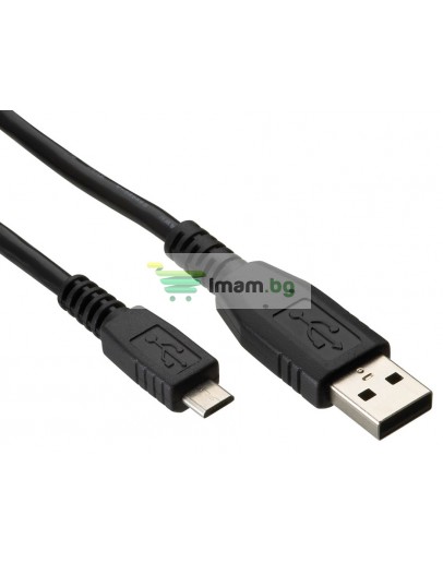 Кабел за данни DeTech USB - USB micro - 18025