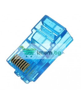 Букси No brand, RJ-45, 30 бр в пакет, Различни цветове - 17138