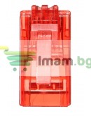 Букси No brand, RJ-45, 30 бр в пакет, Различни цветове - 17138