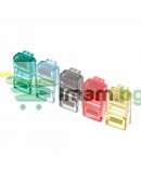 Букси No brand, RJ-45, 30 бр в пакет, Различни цветове - 17138